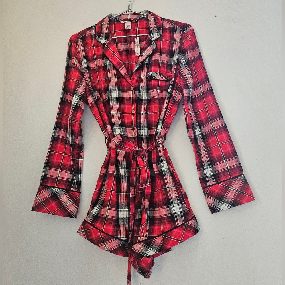 VS Plaid Pajama Set